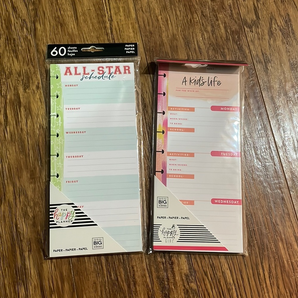NEW!! The Happy Planner/Me &My Big Ideas Paper